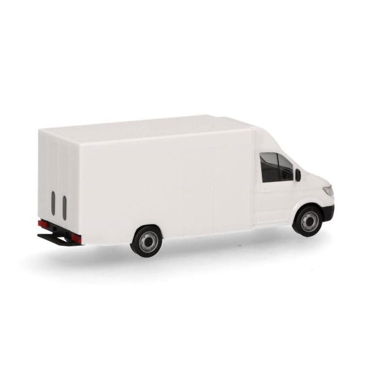 Minikit véhicule de livraison de colis MAN TGE/VW Crafter, blanc - HERPA 014076- HO 1/87