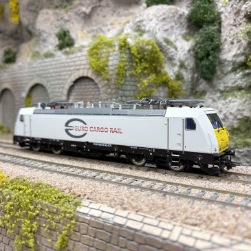Locomotive électrique 186 310-9, "ECR", Euro Cargo Rail, Ep. VI, digital son - TRIX 25804 - HO 1/87