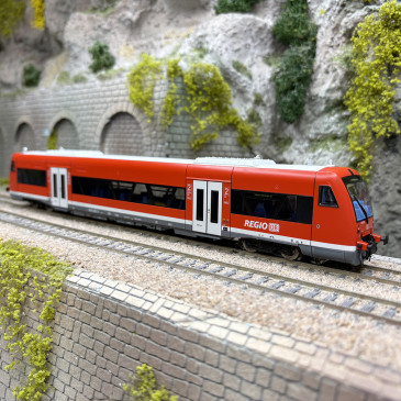 Automotrice diesel Regio Shuttle RS1, 650 020-0, DB AG, Ep. VI, digital son - MARKLIN 36965 - HO 1/87