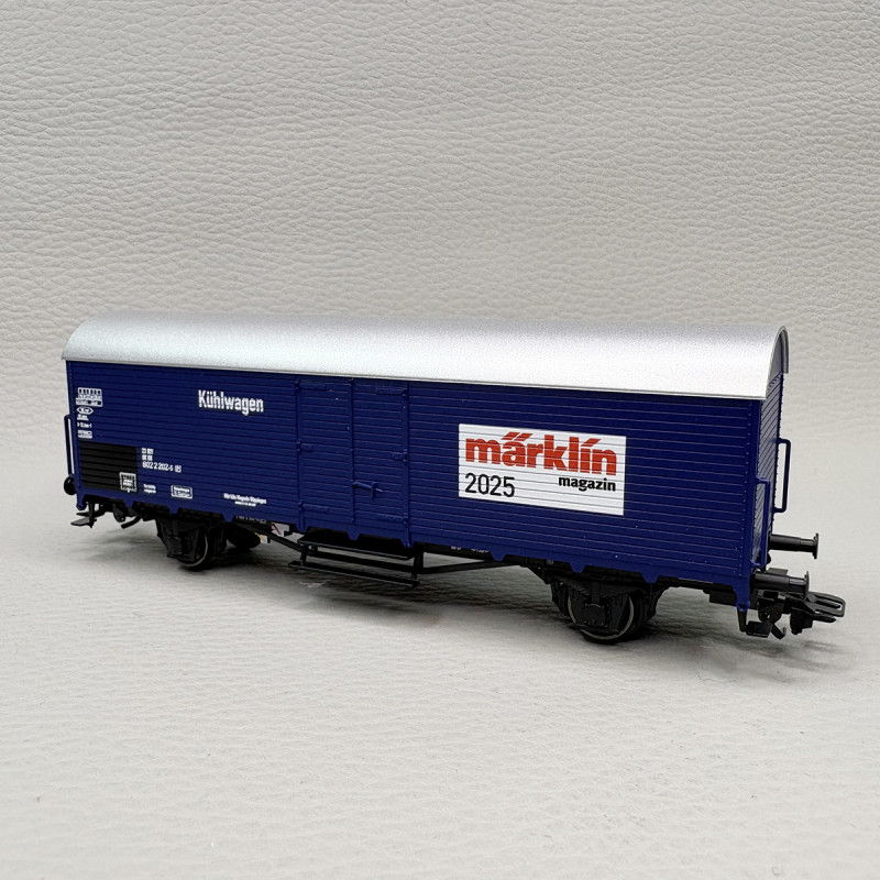 Wagon couvert 2 essieux, 2025 du Marklin magasine - MARKLIN 48525