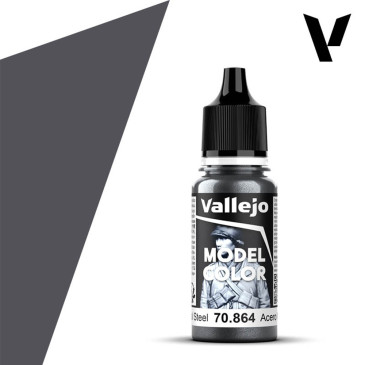 Acier Naturel N°197 - 18ml Model Color - VALLEJO 70.864
