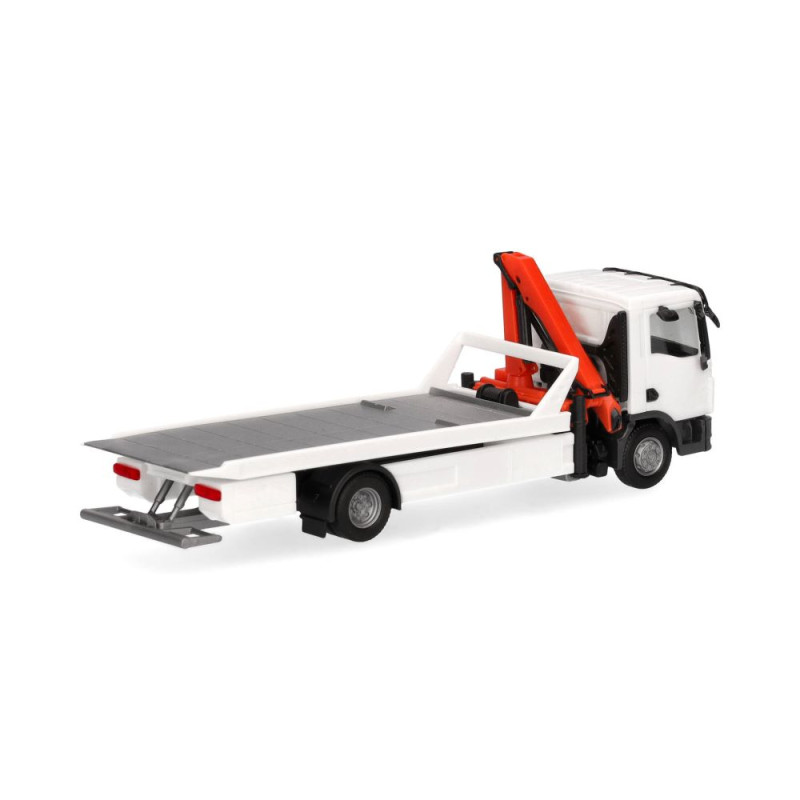 Minikit Dépanneuse à plateforme MAN TGL avec grue - HERPA 014052 - HO 1/87