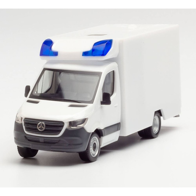 Minikit Mercedes-Benz Sprinter '18 Fahrtec RTW, blanc - HERPA 013826 - HO 1/87