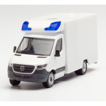 Minikit Mercedes-Benz Sprinter '18 Fahrtec RTW, blanc - HERPA 013826 - HO 1/87