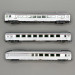 3 voitures TEE "Mistral", (Vru + A8tu + AD4tux) Nice-Paris, SNCF - ARNOLD HN4500