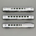 3 voitures TEE "Mistral", (Arux + A8u + AD4tux) Nice-Paris, SNCF - ARNOLD HN4501