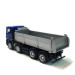 Benne basculante MAN TGS NN 4 essieux, bleu/argent - HERPA 319140 - HO 1/87