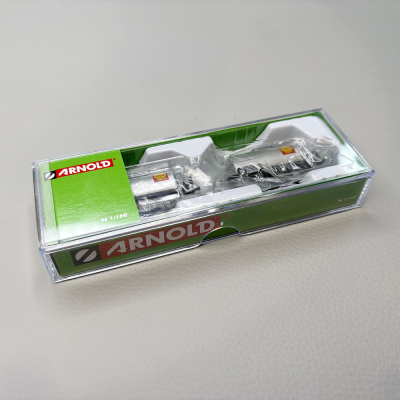 2 wagons citernes 2 essieux "Shell", FS - ARNOLD HN6701