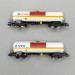 2 wagons citernes à bogies, transport de chlore "VTG et Ermewa", SNCF - ARNOLD HN6634