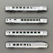 4 voitures TEE "Mistral 69", Jules Verne, SNCF - ARNOLD HN4499