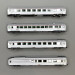 4 voitures TEE "Mistral 69", Jules Verne, SNCF - ARNOLD HN4499