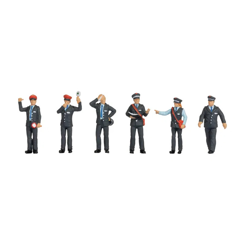 Figurines Modélisme Railway Figurines Modélisme Ferroviaire Noch - Set Magasinier (5 Figurines Accessoires) Décoration Diorama Gare