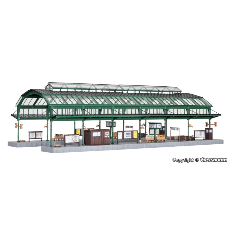 Verrière de gare HO KIBRI 39565 modelisme ferroviaire diorama neuf KIBRI
