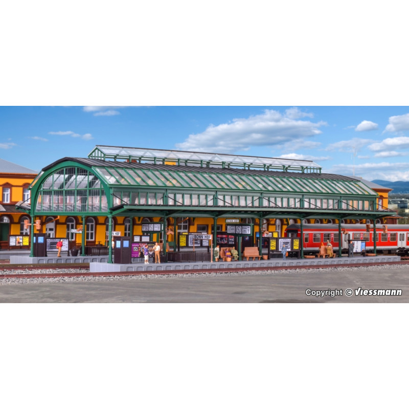 Verrière de gare HO KIBRI 39565 modelisme ferroviaire diorama neuf KIBRI