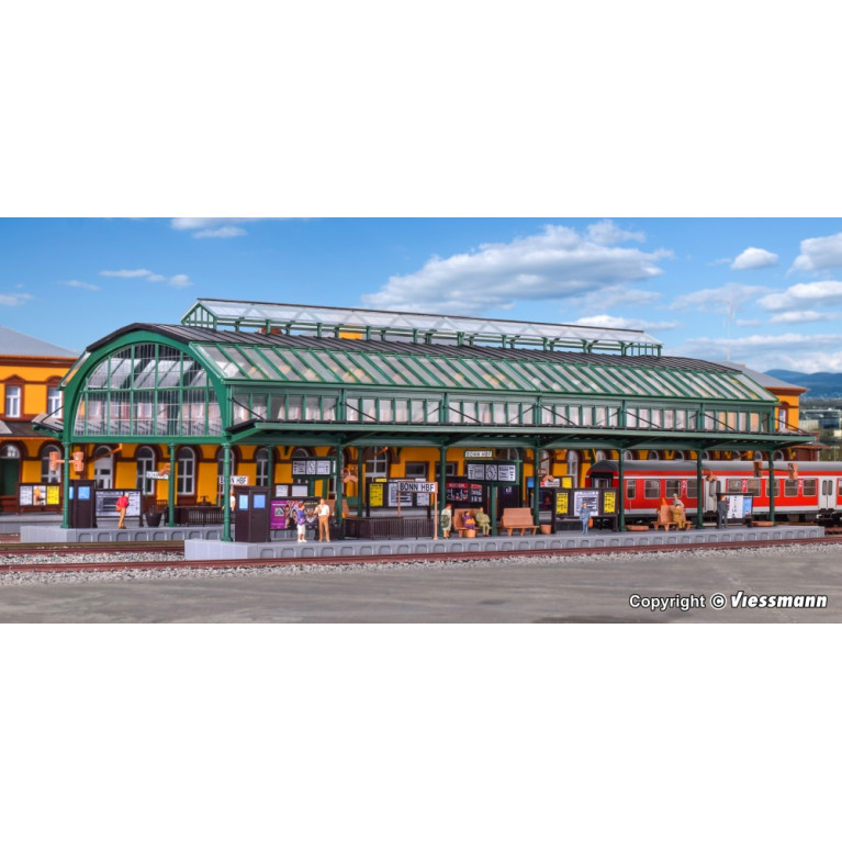 Verrière de gare HO KIBRI 39565 modelisme ferroviaire diorama neuf KIBRI