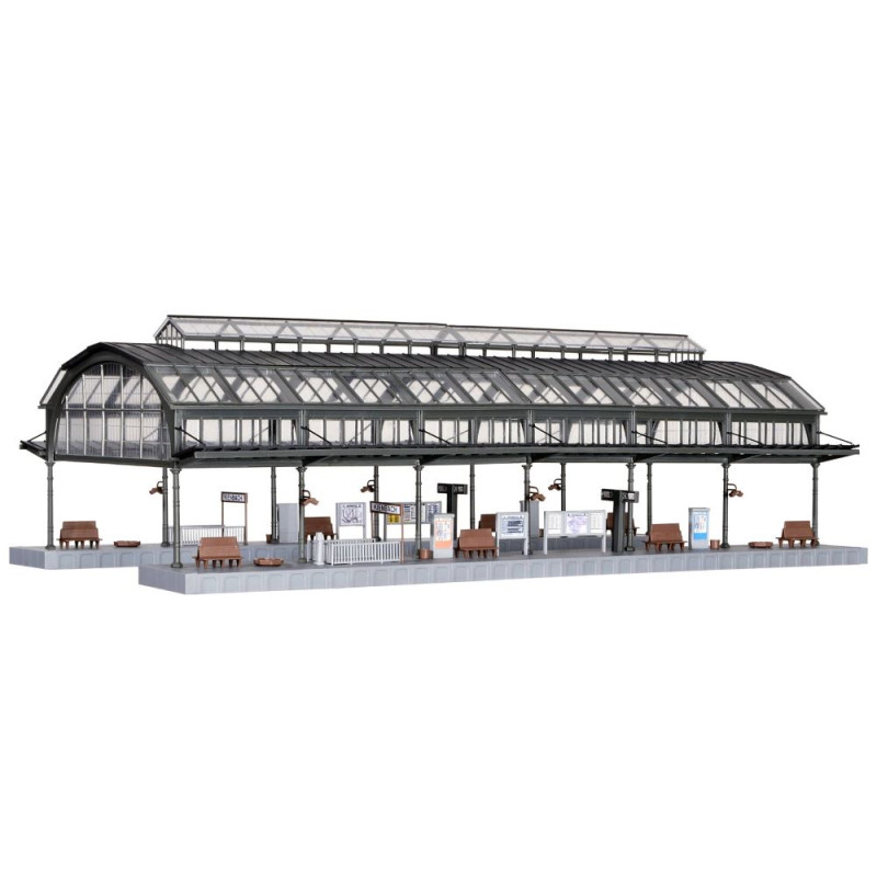 Verrière de gare HO KIBRI 39568 modelisme ferroviaire diorama neuf KIBRI