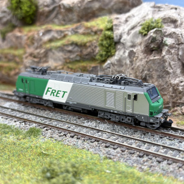 Locomotive électrique BB 37044, livrée "FRET", Captrain, Ep. VI - REE NW-302 - N 1/160