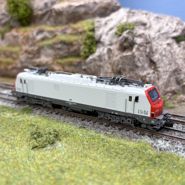 Locomotive électrique Prima, BB E 37518, CB RAIL, Ep. VI - REE NW-301 - N 1/160