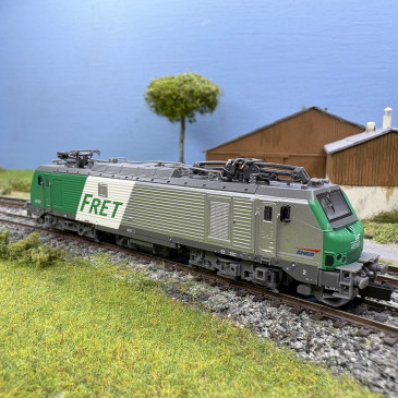 Locomotive électrique Prima, BB 37027, "FRET", logo Casquette, SNCF, Ep. VI - REE NW-300 - N 1/160