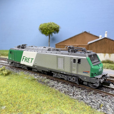 Locomotive électrique Prima, BB 27063, "FRET", logo Casquette, SNCF, Ep. VI - REE NW-296 - N 1/160