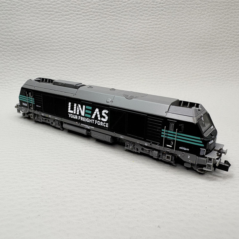 Locomotive diesel, BB 75036, LINEAS - REE NW-294