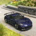 Porsche 718 Cayman, bleu métallisé, 2019 - Minichamps 870067600 - 1/87