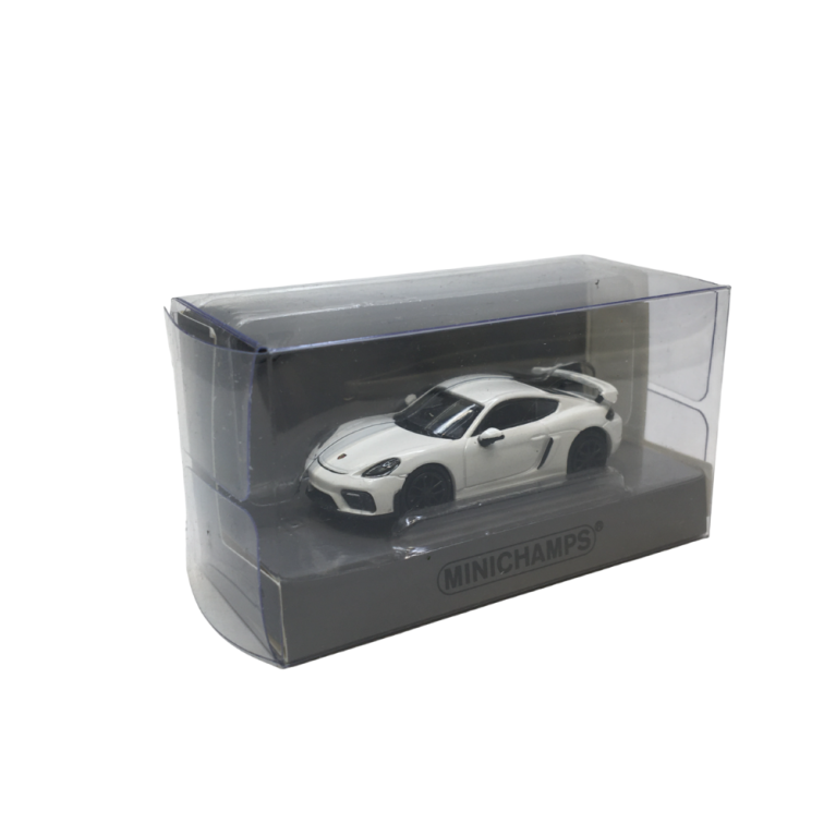 Porsche 718 Cayman, blanc, 2019 - Minichamps 870067604 - 1/87