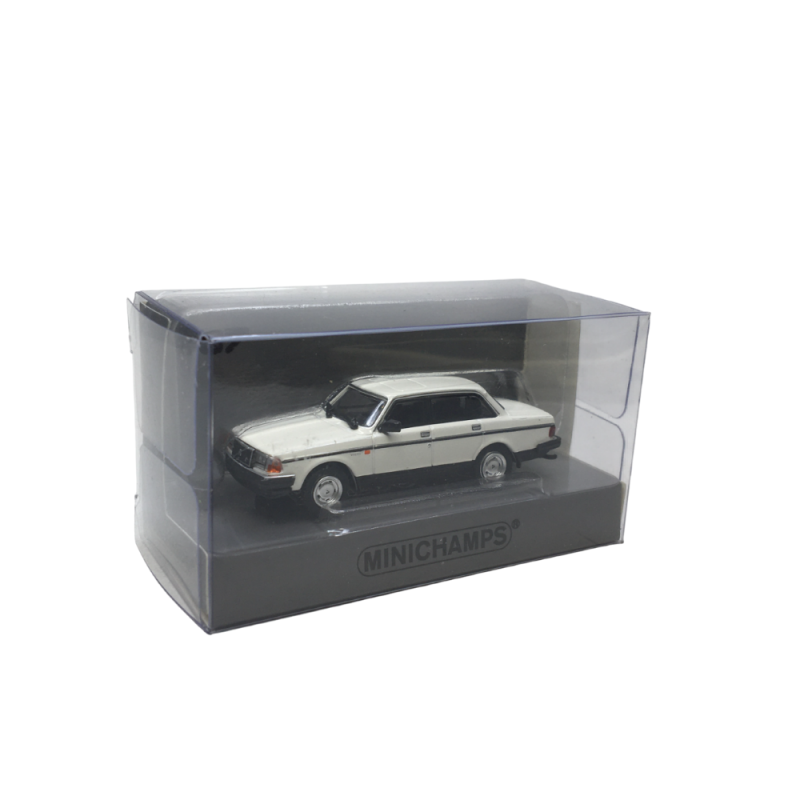 Volvo 240 GL, blanc, 1986 - Minichamps 870171401 - 1/87