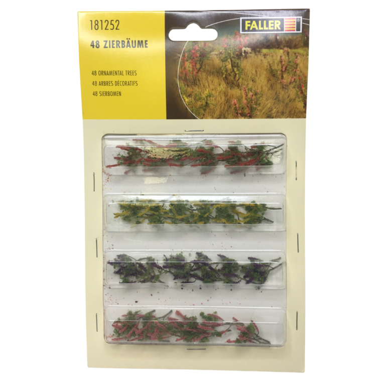 48 Arbres décoratifs - Faller 181252 - HO 1/87, TT 1/120, N 1/160