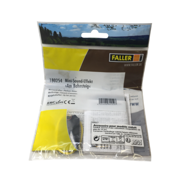 Minibruitage "sonnerie d'annonce" - Faller 180254 - HO, TT, N, Z