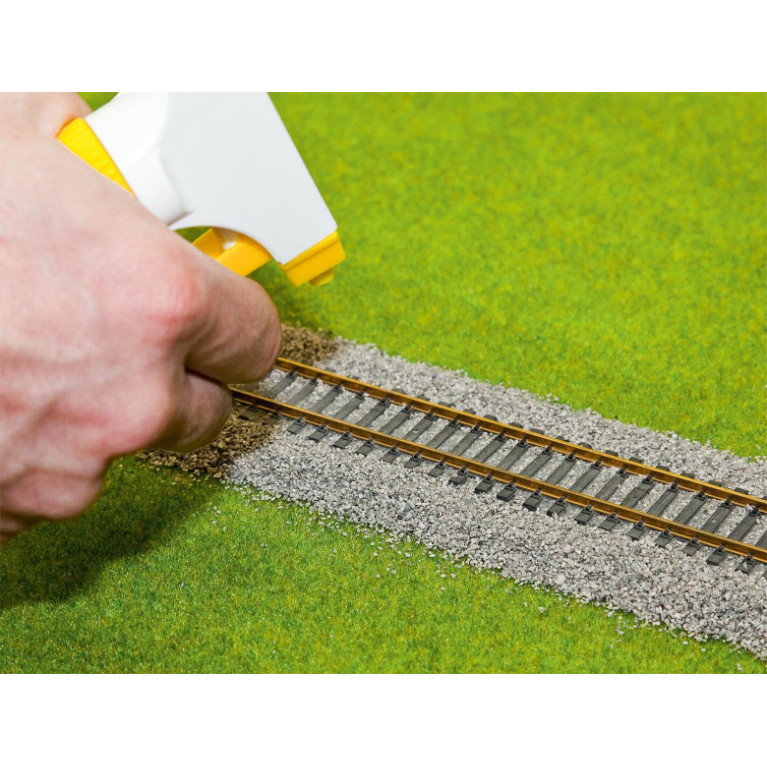 Cailloux pour ballast PREMIUM, matériau à répartir, Schotter-Fix, 600g - Faller 171699 - HO, TT, N
