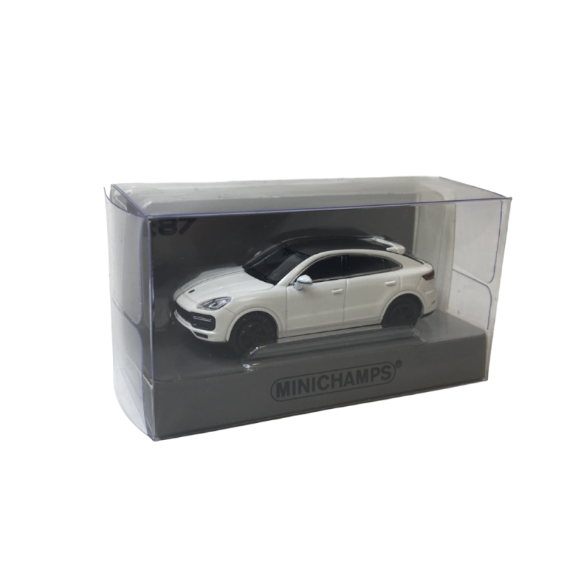 Porsche Cayenne Turbo coupé, blanc, 2019 - Minichamps 870069120 - 1/87