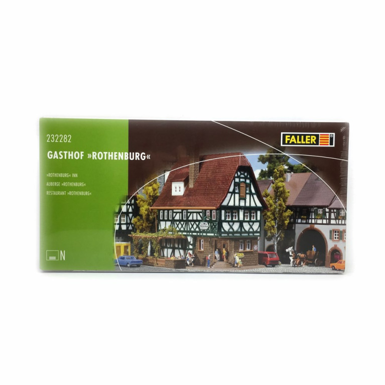 Auberge de ville à colombages-N-1/160-FALLER 232282