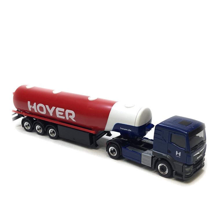 Semi-remorque citerne à essence MAN TGS TN "HOYER" - HERPA 318136 - HO 1/87