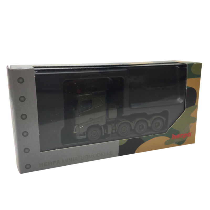 Tracteur lourd à toit plat, 4 essieux - HERPA 747189 - HO 1/87