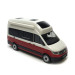Volkswagen Crafter Grand California, blanc bourbon / rouge cerise - HERPA 096294-003 - HO 1/87