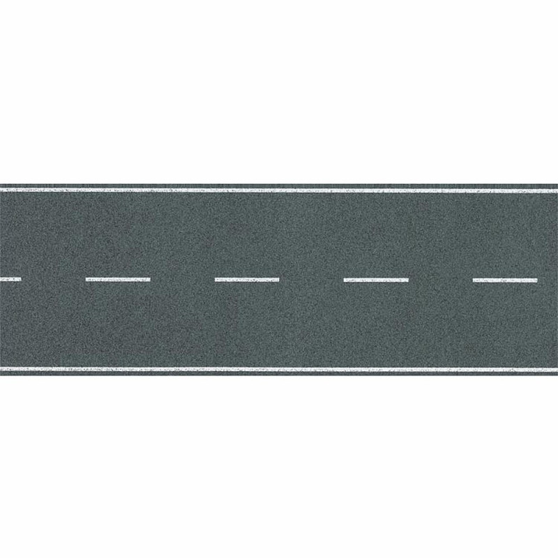 Feuille de route droite deux voies souple et autocollante 1ml-HO-1/87-FALLER 170630