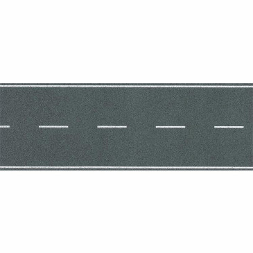 Feuille de route droite deux voies souple et autocollante 1ml-HO-1/87-FALLER 170630