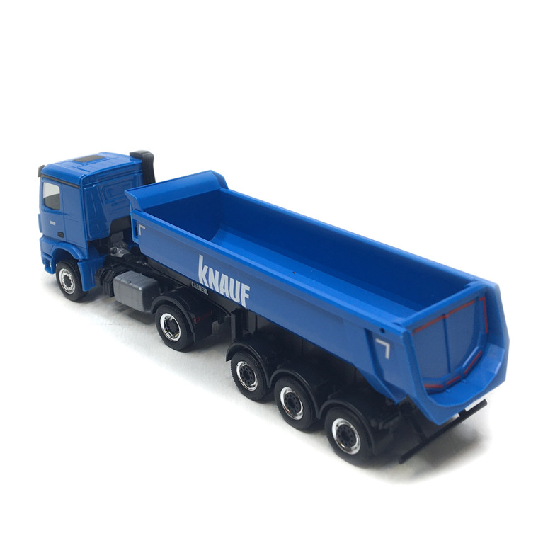 Mercedes-Benz Semi-remorque à benne ronde - HERPA 319096 - HO 1/87