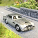 Aston Martin DB5 coupé, gris argent "James Bond" - BREKINA 15225 - HO 1/87
