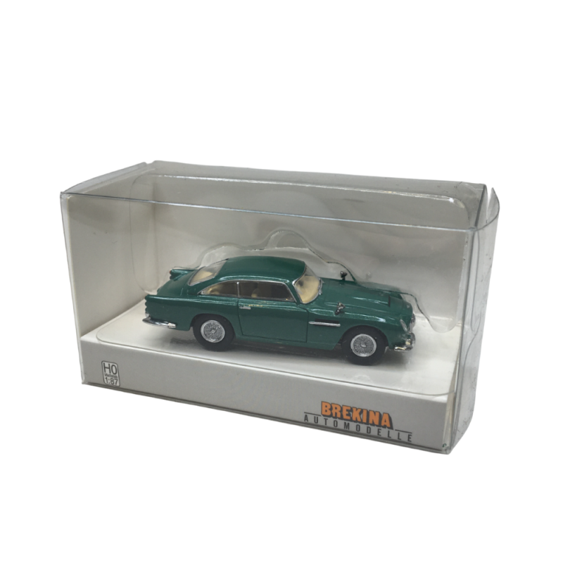Aston Martin DB5 coupé, vert métallisé, 1964 - BREKINA 15229 - HO 1/87