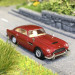 Aston Martin DB5 coupé, rouge foncé métallisé, 1964 - BREKINA 15233 - HO 1/87