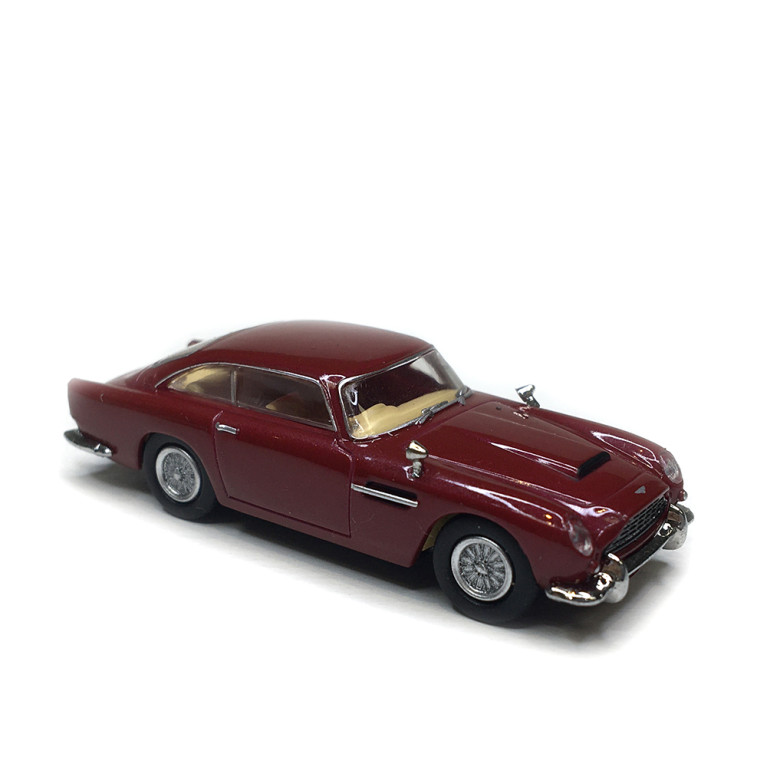 Aston Martin DB5 coupé, rouge foncé métallisé, 1964 - BREKINA 15233 - HO 1/87