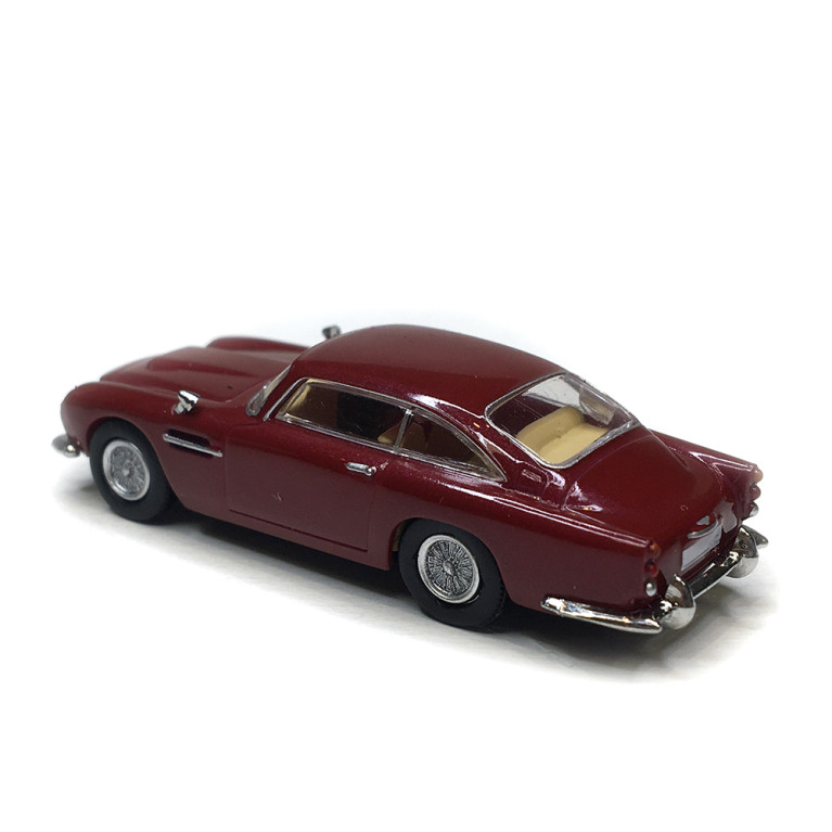 Aston Martin DB5 coupé, rouge foncé métallisé, 1964 - BREKINA 15233 - HO 1/87
