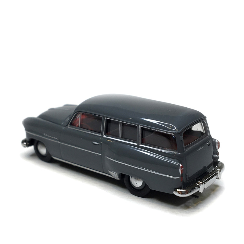 Opel Olympia Rekord caravan, gris foncé, 1954 - BREKINA 20243 - HO 1/87