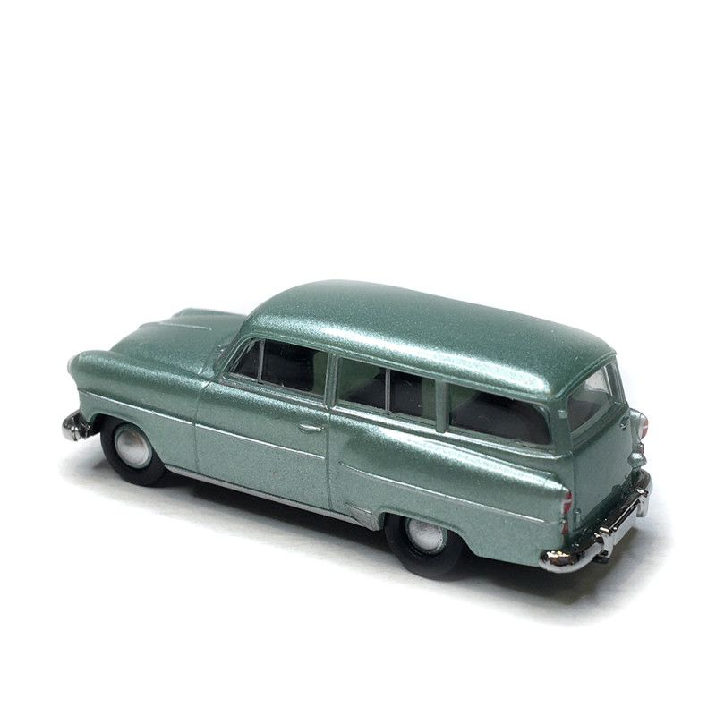 Opel Olympia Rekord caravan, vert clair, 1954 - BREKINA 20248 - HO 1/87