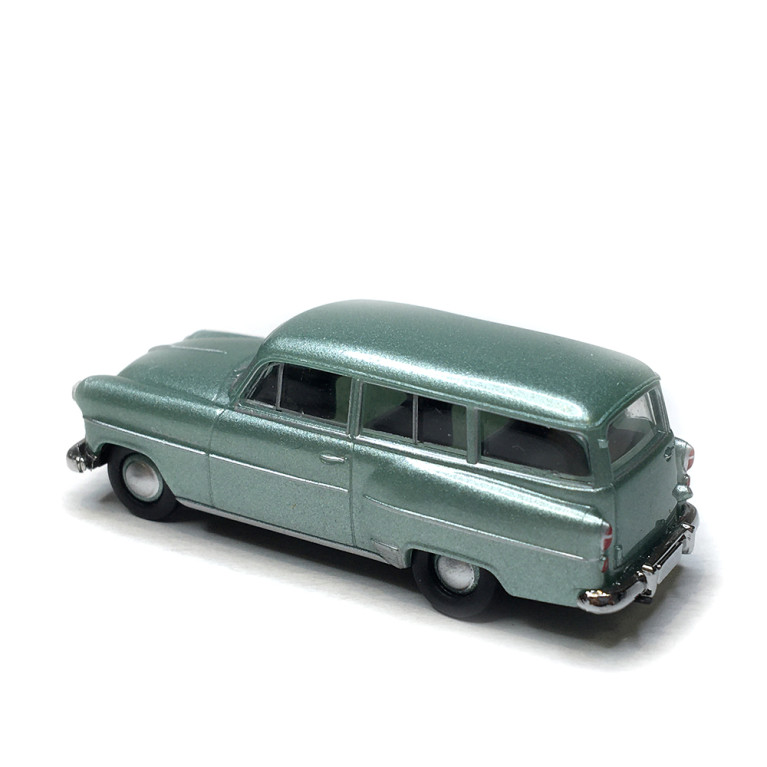 Opel Olympia Rekord caravan, vert clair, 1954 - BREKINA 20248 - HO 1/87