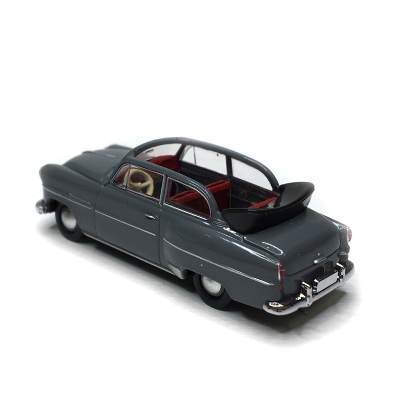 Opel Olympia Rekord découvrable, gris foncé, 1954 - BREKINA 20250 - HO 1/87
