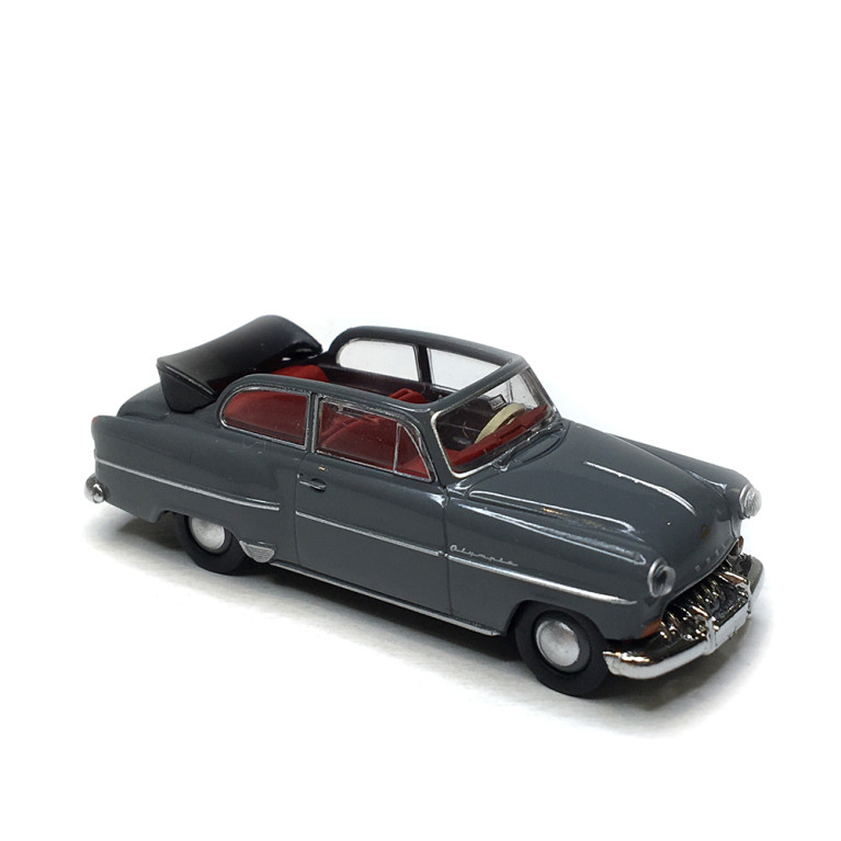 Opel Olympia Rekord découvrable, gris foncé, 1954 - BREKINA 20250 - HO 1/87