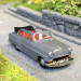 Opel Olympia Rekord découvrable, gris foncé, 1954 - BREKINA 20250 - HO 1/87